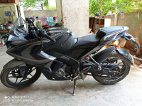 Metallic Black Bajaj Pulsar RS 200 ABS