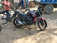 Black Red Yamaha FZ-S