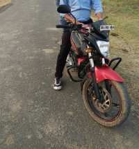 Black Red Yamaha FZ-S