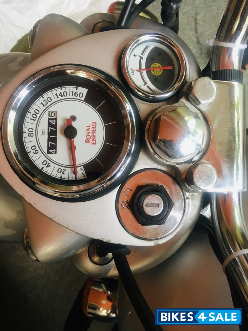 Silver Royal Enfield Classic 350