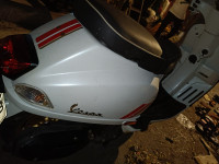 White Vespa Racing Sixties 125