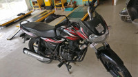 Red Black Bajaj Discover 100 DTS-Si