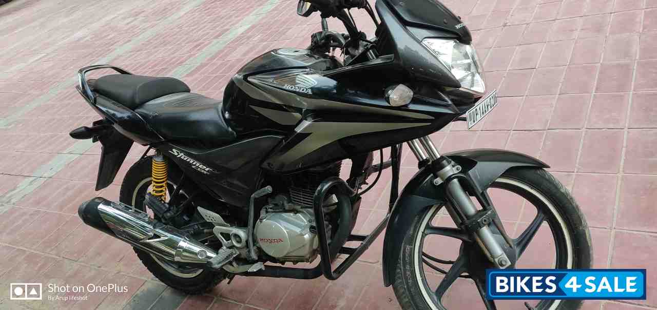 Black Honda CBF Stunner