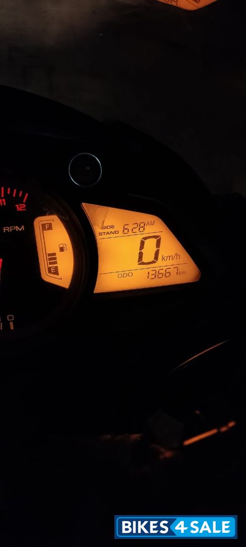 Red Bajaj Pulsar AS 200