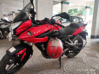 Red Bajaj Pulsar AS 200