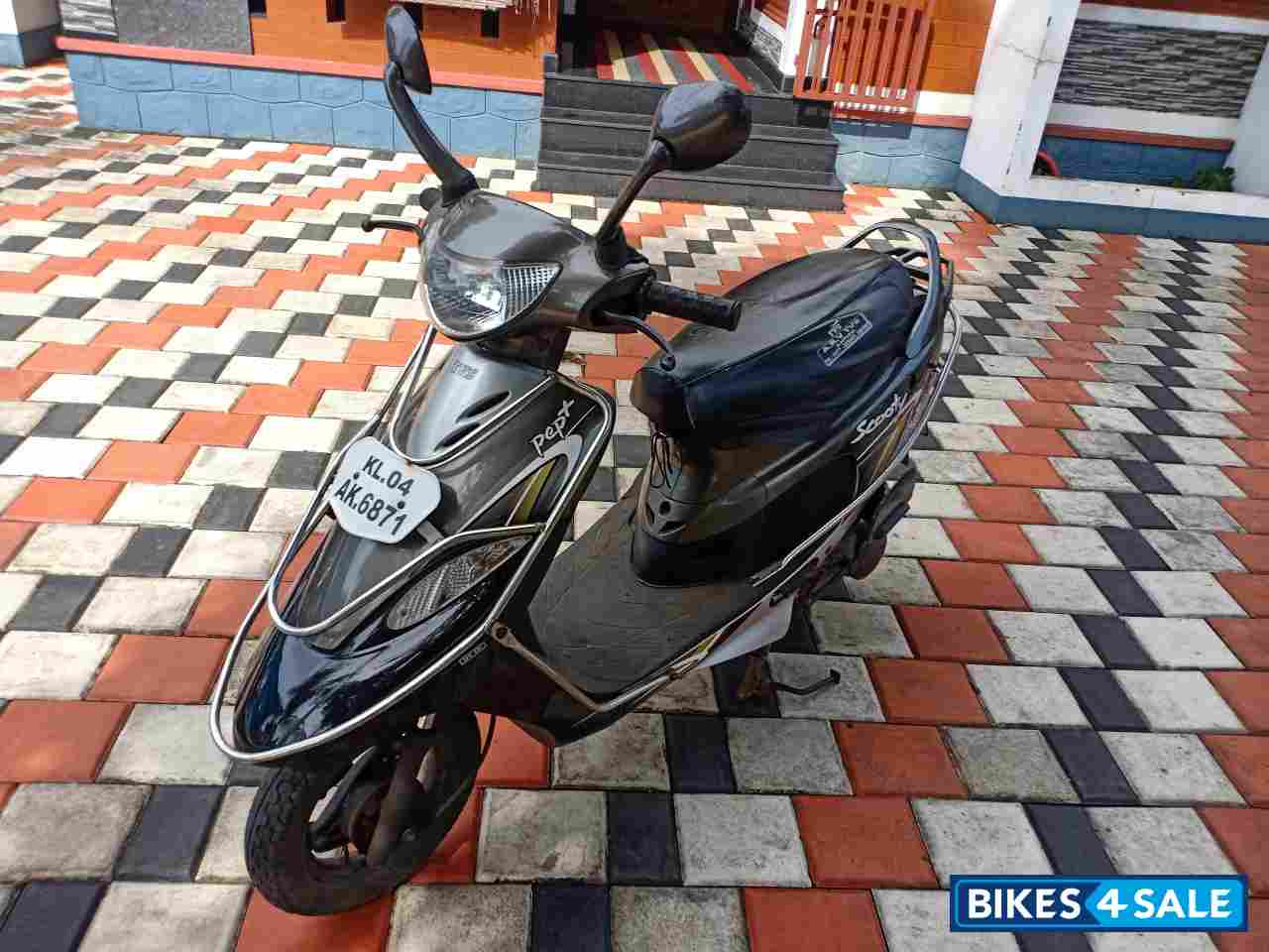 Grey TVS Scooty Pep Plus