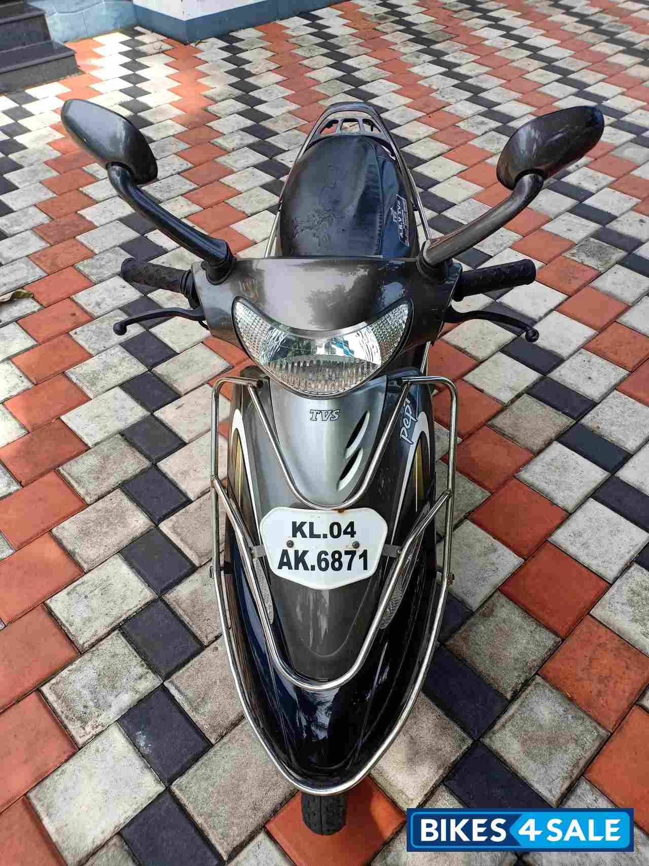 Grey TVS Scooty Pep Plus