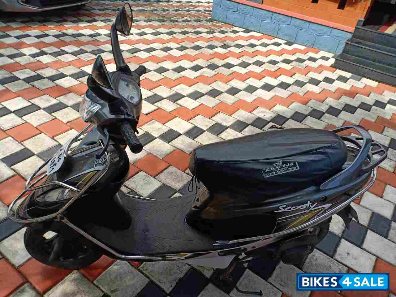 Grey TVS Scooty Pep Plus