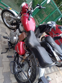 Red Royal Enfield Bullet Electra