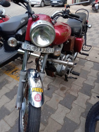 Red Royal Enfield Bullet Electra