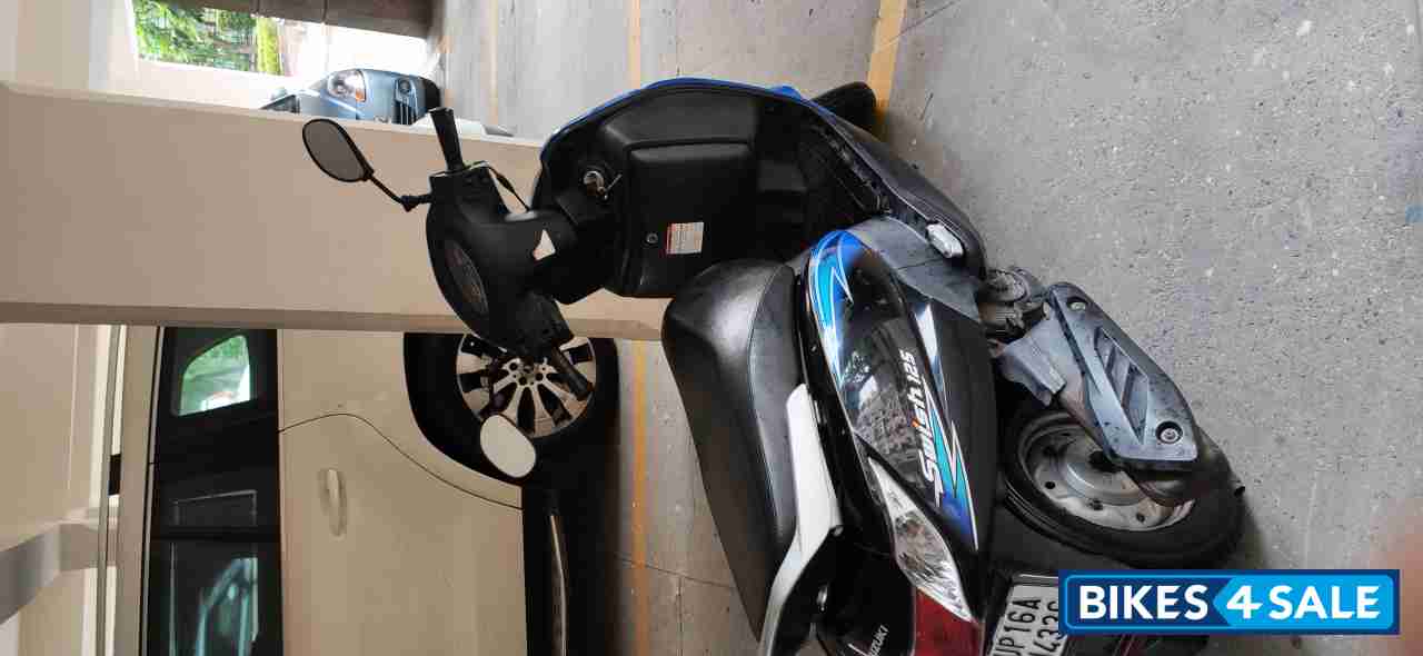 Metallic Blue Suzuki Swish
