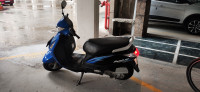 Metallic Blue Suzuki Swish