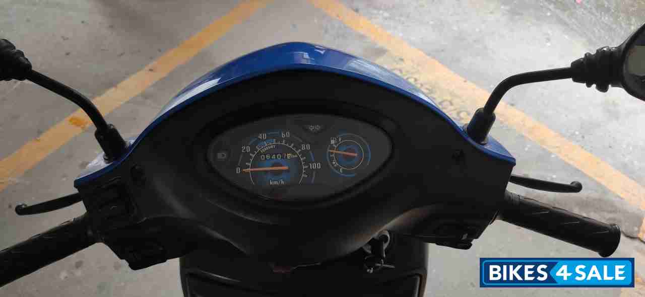 Metallic Blue Suzuki Swish