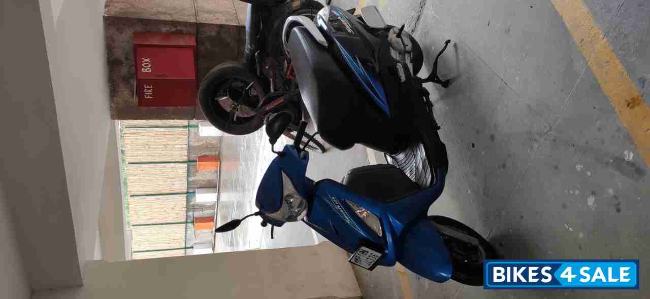 Metallic Blue Suzuki Swish