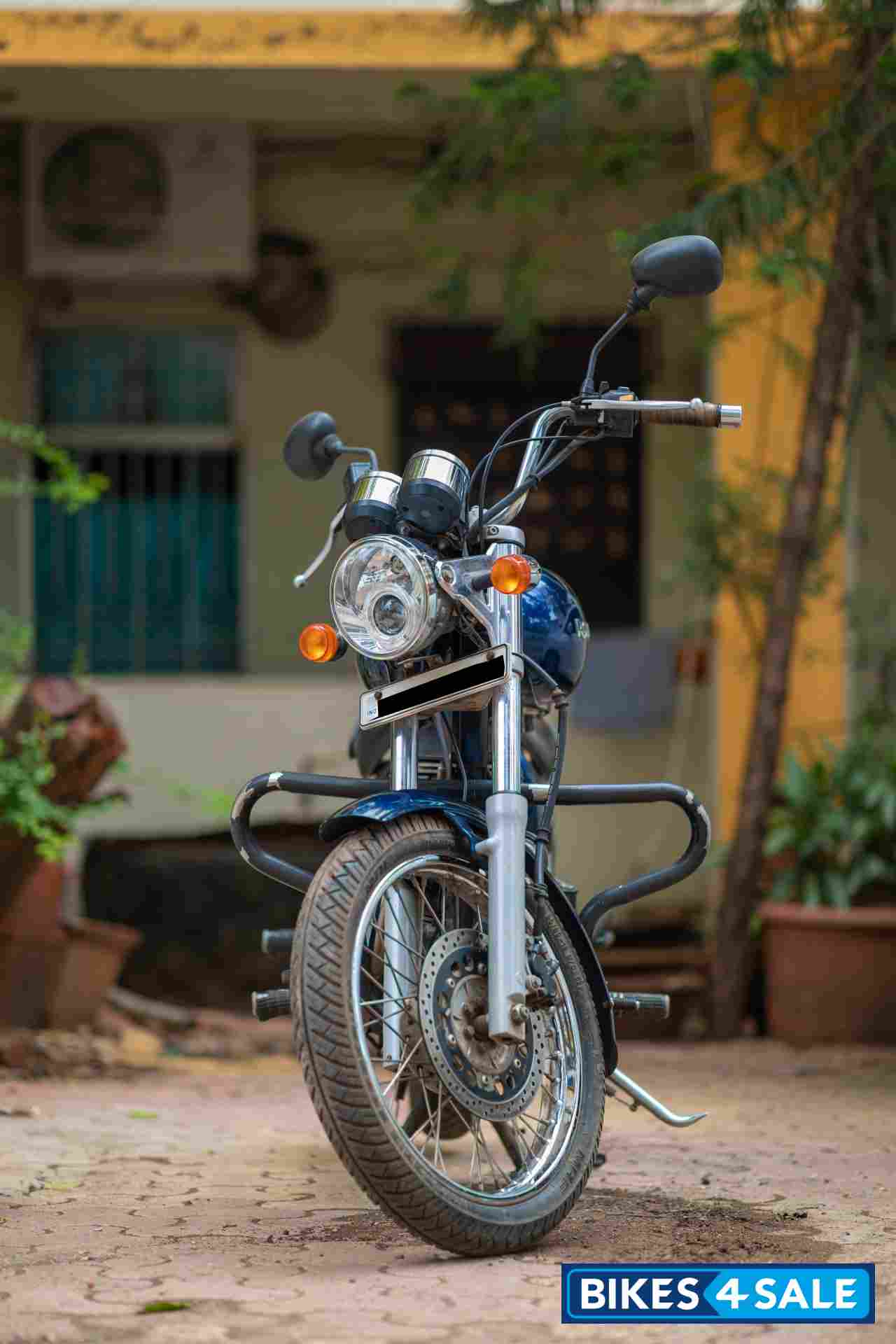 Marine Blue Royal Enfield Thunderbird 500