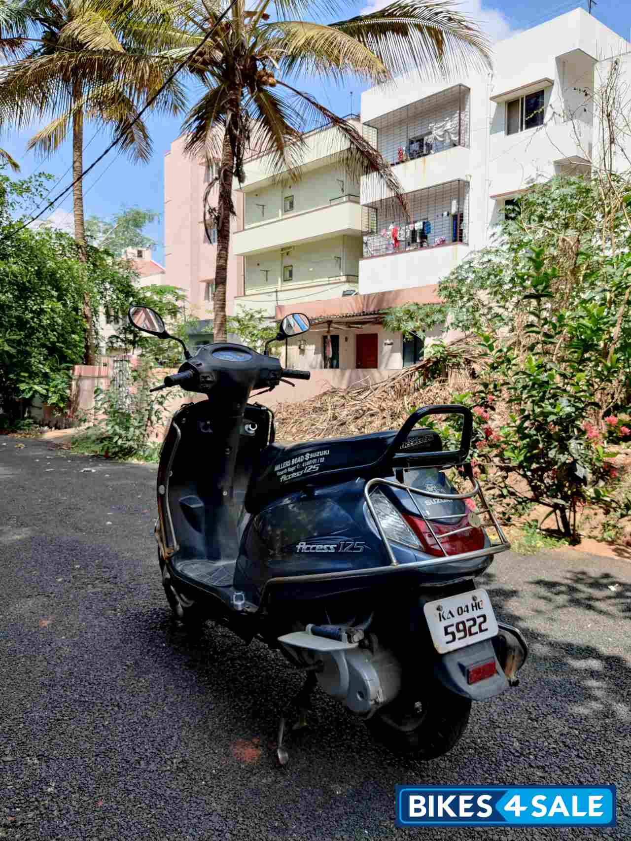 Grey Suzuki Access 125