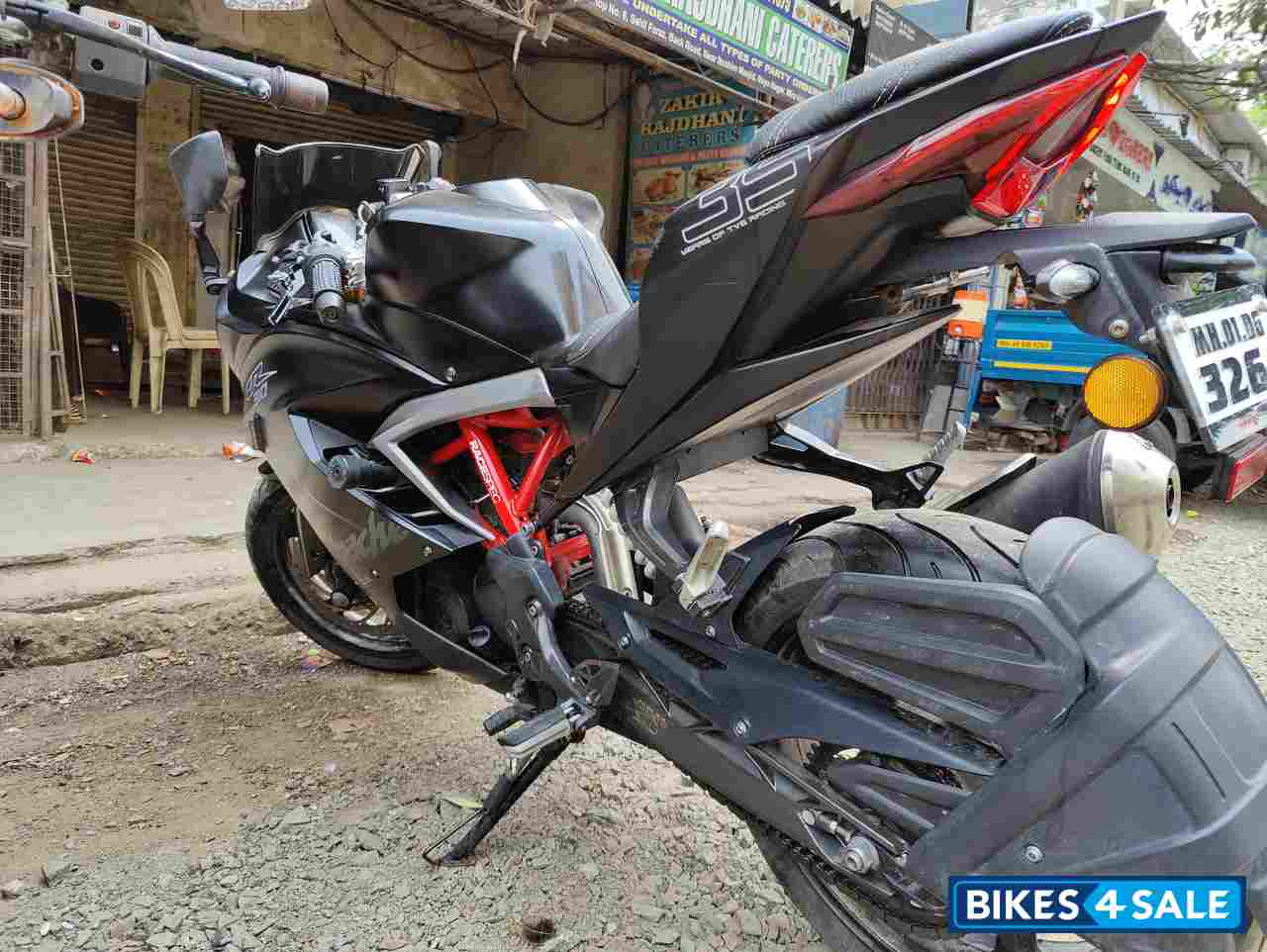 Black TVS Apache RR 310