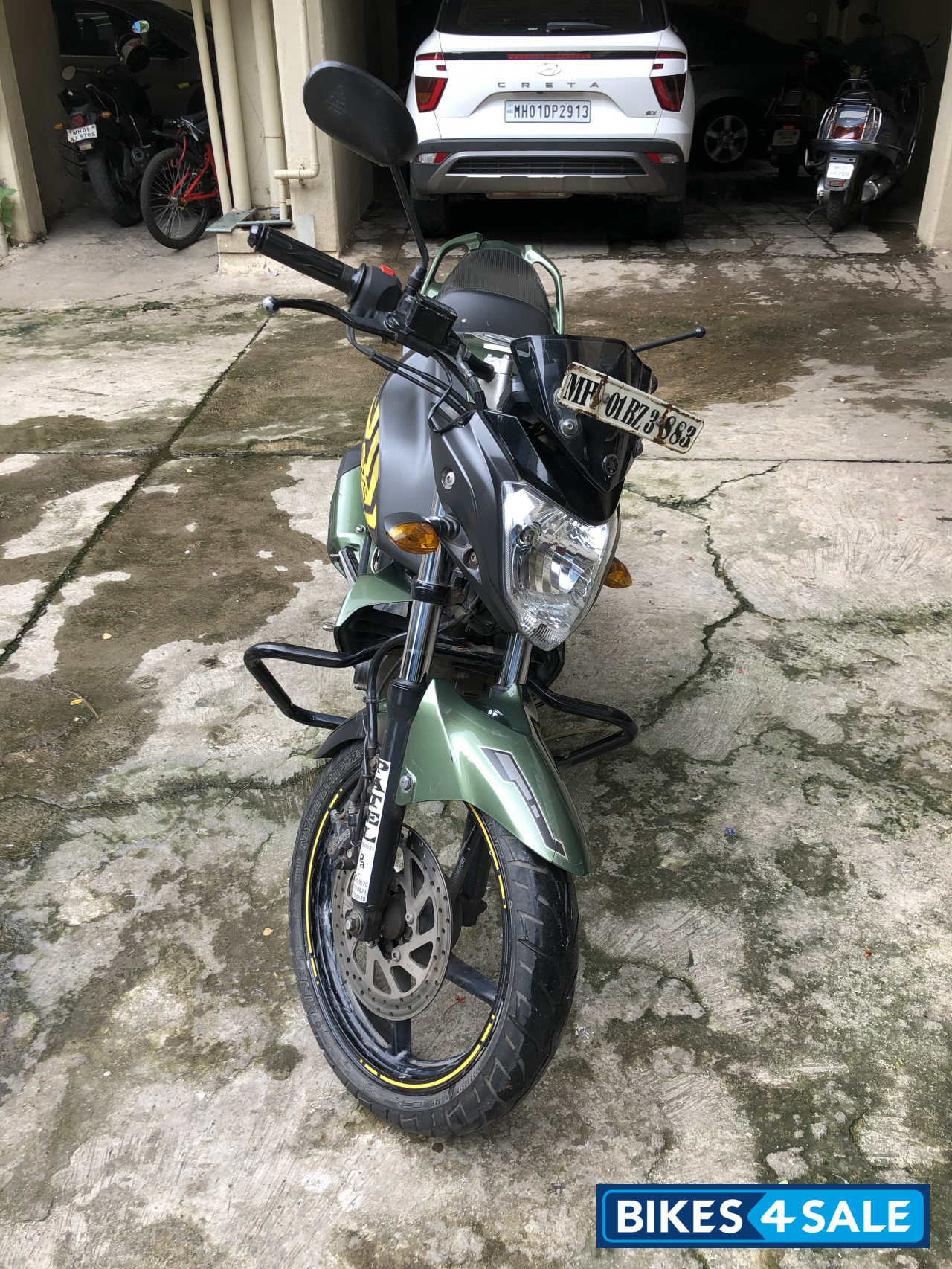 Military Green Yamaha FZ-S
