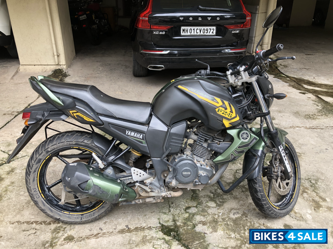 Military Green Yamaha FZ-S