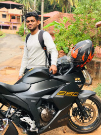 Matte Black Suzuki Gixxer SF 250 BS6