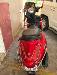 Vivid Red Yamaha Fascino 125 Fi