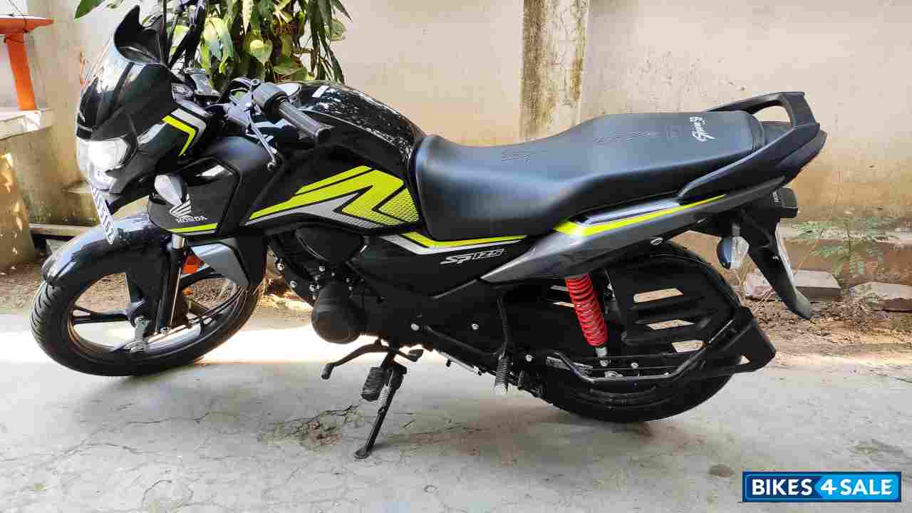 Black_ Honda SP 125 BSVI