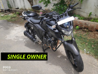 Black Yamaha FZS 25