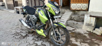 Green Black TVS Apache RTR 160