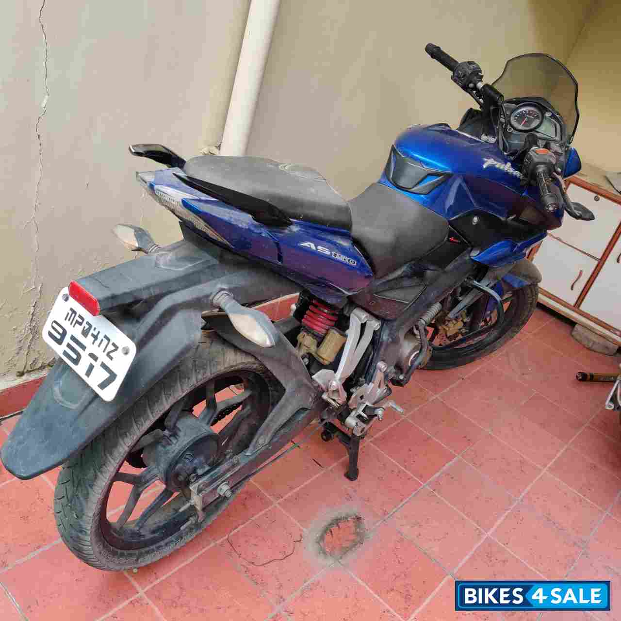 Blue Bajaj Pulsar AS 150