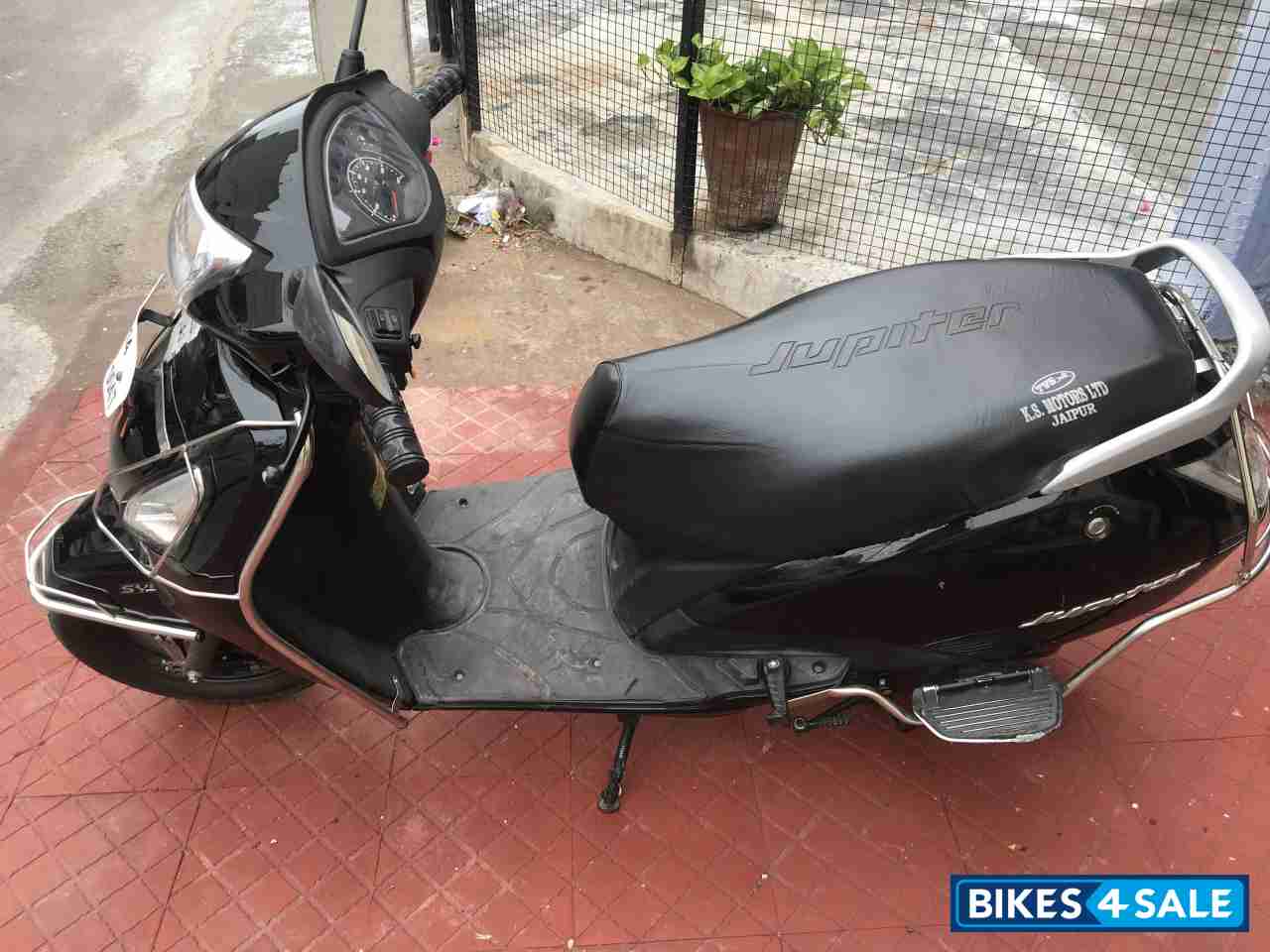 Black TVS Jupiter