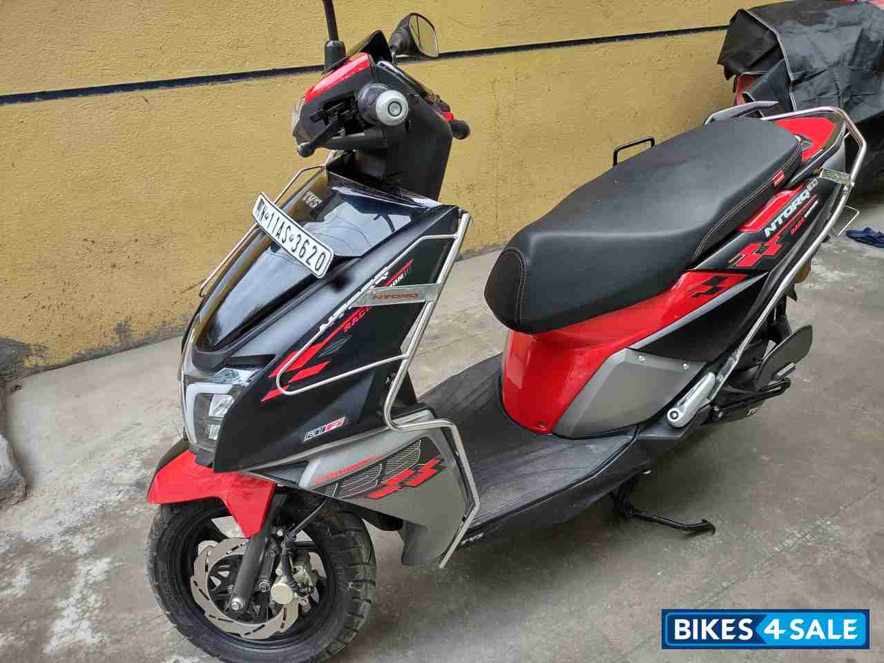 Red Black TVS NTORQ 125 Race Edition BS6