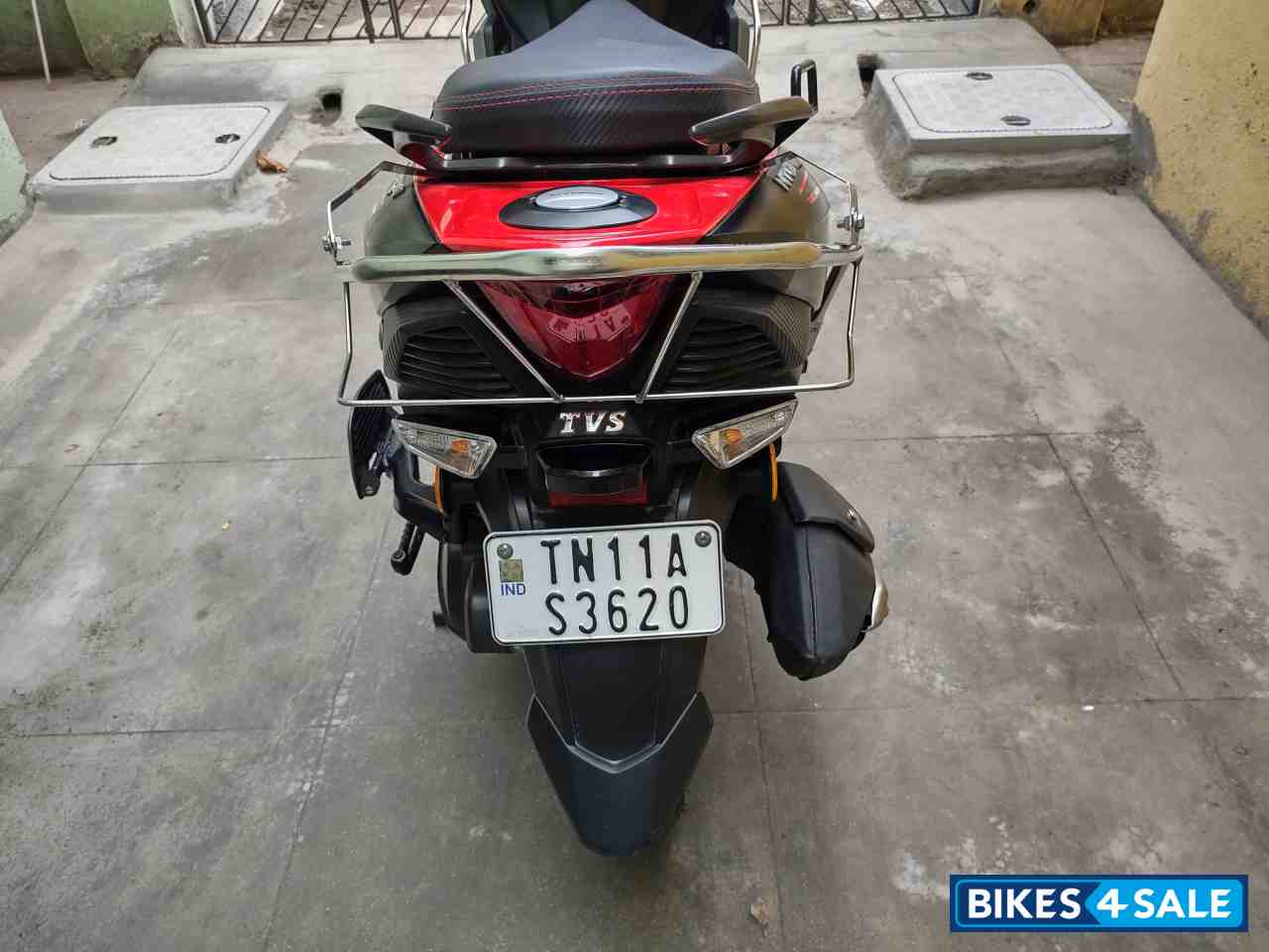 Red Black TVS NTORQ 125 Race Edition BS6