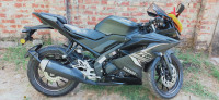 Black Yamaha YZF R15 V3 BS6