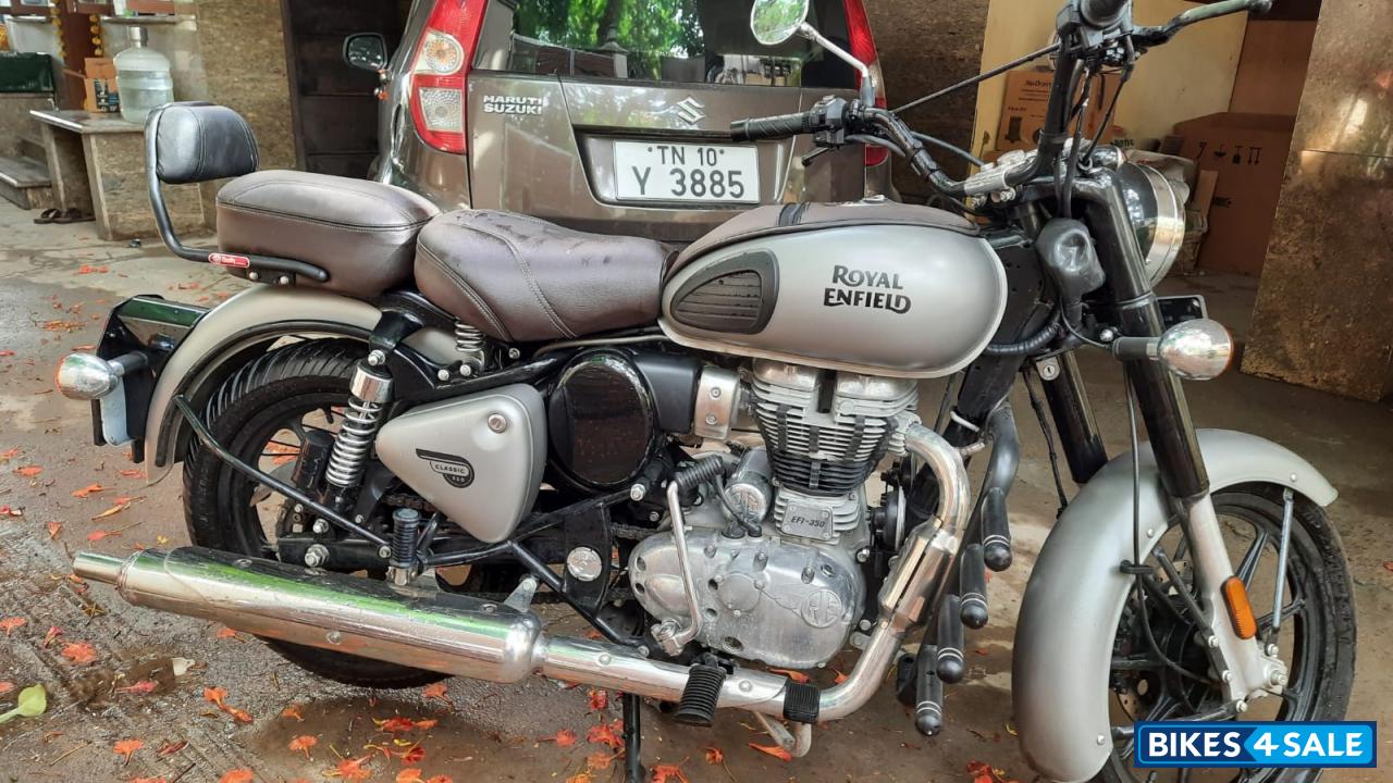 Gunmetal Grey Royal Enfield Classic 350 Dual Channel BS6