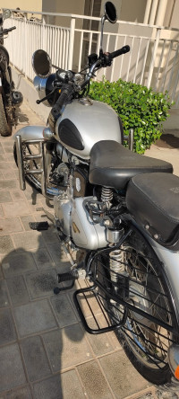 Silver Royal Enfield Classic 350