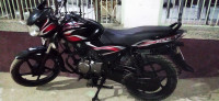 Black & Red Bajaj Discover 100 DTS-Si