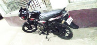 Black & Red Bajaj Discover 100 DTS-Si