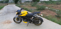 Yellow Bajaj Pulsar NS 200 BS6