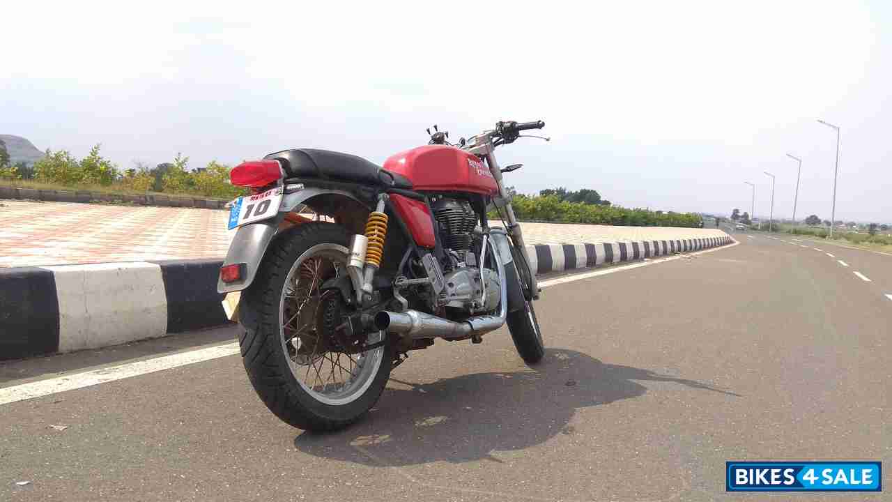 Red Royal Enfield Continental GT 535
