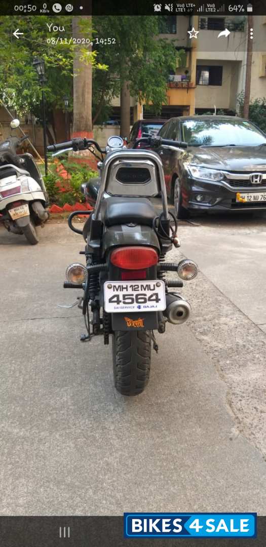 Mat Black Bajaj Avenger Street 220
