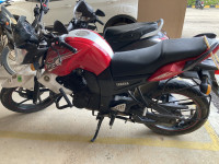 Red-white Yamaha FZ-S