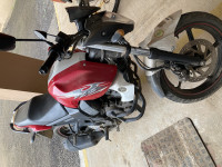 Red-white Yamaha FZ-S