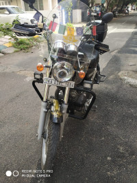 Black Royal Enfield Thunderbird 350