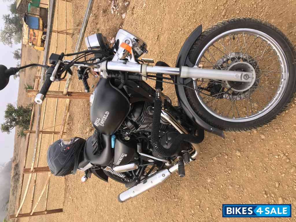 Matt Black Royal Enfield Thunderbird 500