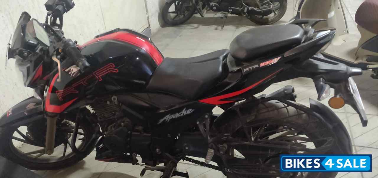 Red & Black TVS Apache RTR 200 4V ABS Race Edition 2.0
