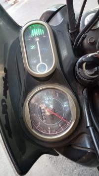 Ebony Black Met Bajaj V15