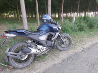 Matte Blue Yamaha FZ-S FI V3