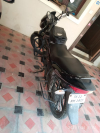 Black Honda CB Shine