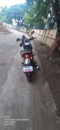 Black Bajaj Pulsar 220F