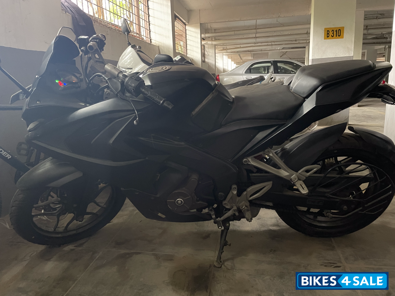 Matte Black (repainted From Re Bajaj Pulsar RS 200 ABS